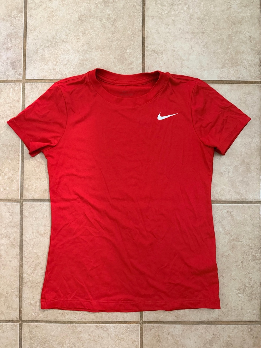 EUC Nike Red Dri-FIT Athletic T-Shirt